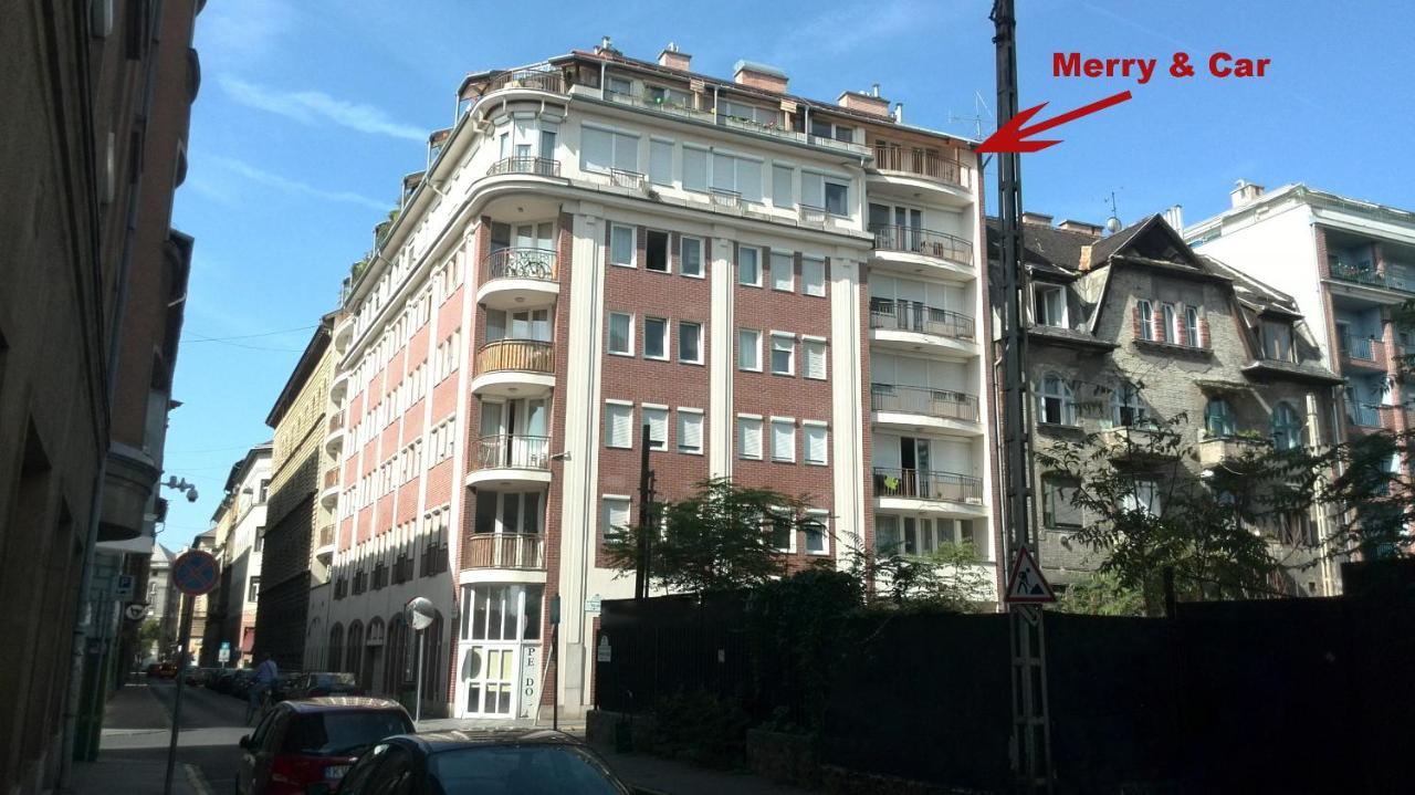 Merry&Car - Huge Balcony + Living Room + 2Br 布达佩斯 外观 照片